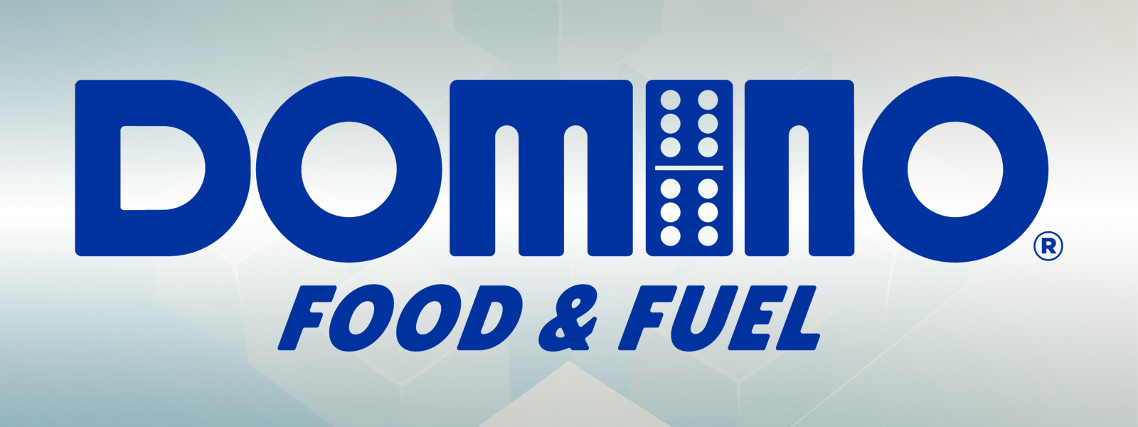 Domino Logo Down Arrows